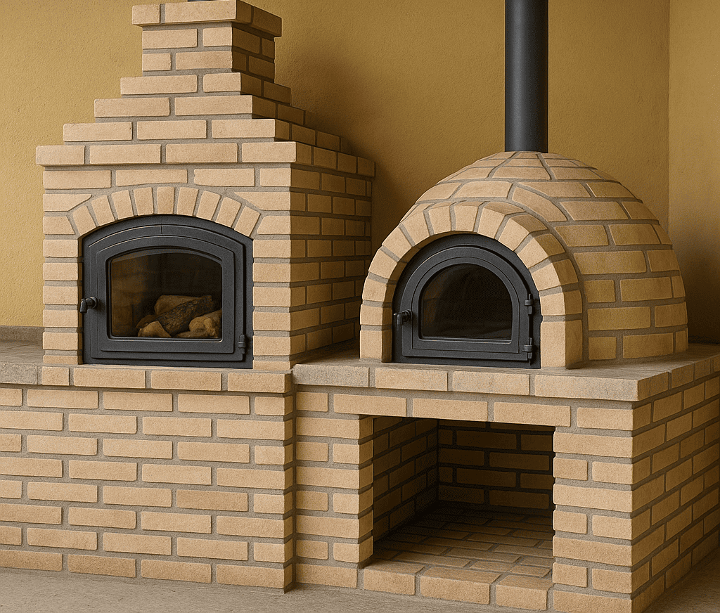 forno a lenha tradicional e forno a lenha iglu ChatGPT