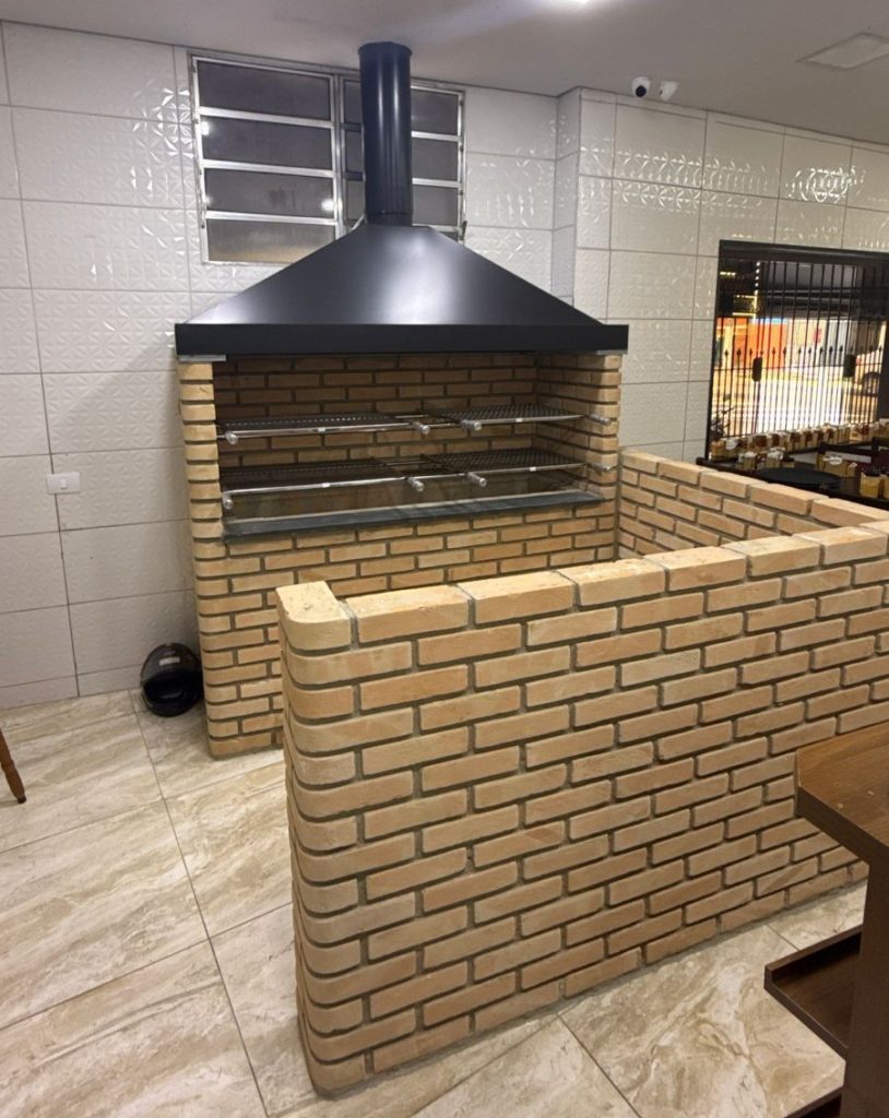 Churrasqueira para restaurante Telhamar Vila Bertioga 03