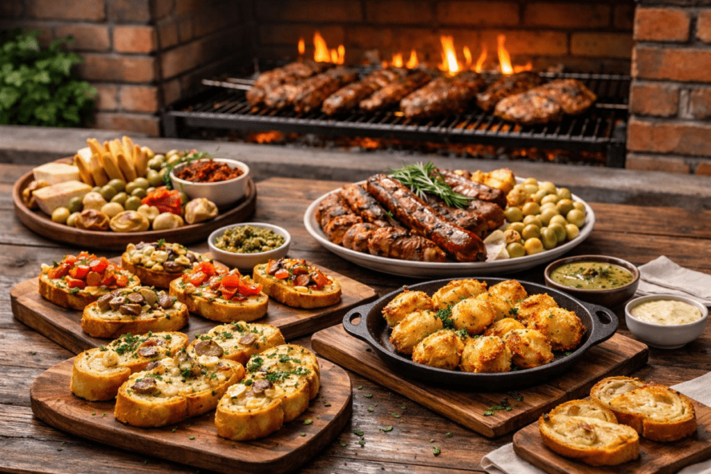 Entradas churrasco de domingo ChatGPT